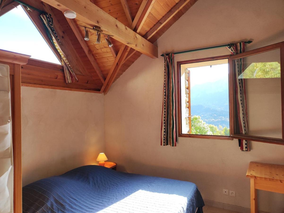 Chalet Mounette Ski Sauna Lac Embrun Puy-Sanieres Exteriér fotografie